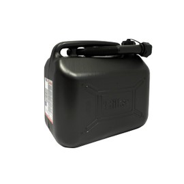 Hilka 84809520 10L Black Plastic Fuel Can