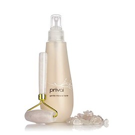Privai Mineral Toner Mist, 6.7 fl oz, Infused with Rose Quartz, Improve Skins Elasticity, Gentle, Antioxidant-rich, Chamomile & Ginseng, Alcohol-Free