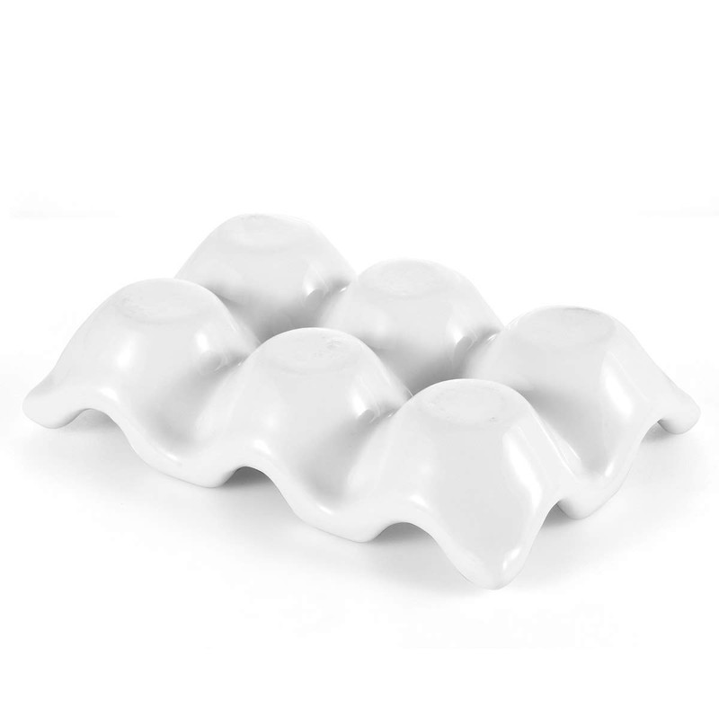 URWOOW Cup Egg Tray Holder (White)