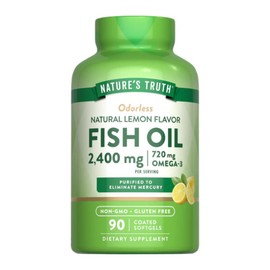 Nature's Truth Fish Oil 1200 mg Capsules, 90 Count
