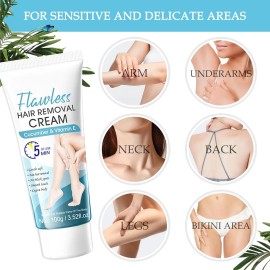 Crema Depilatoria Para Mujeres Y Hombres (3 Unidades), Indol