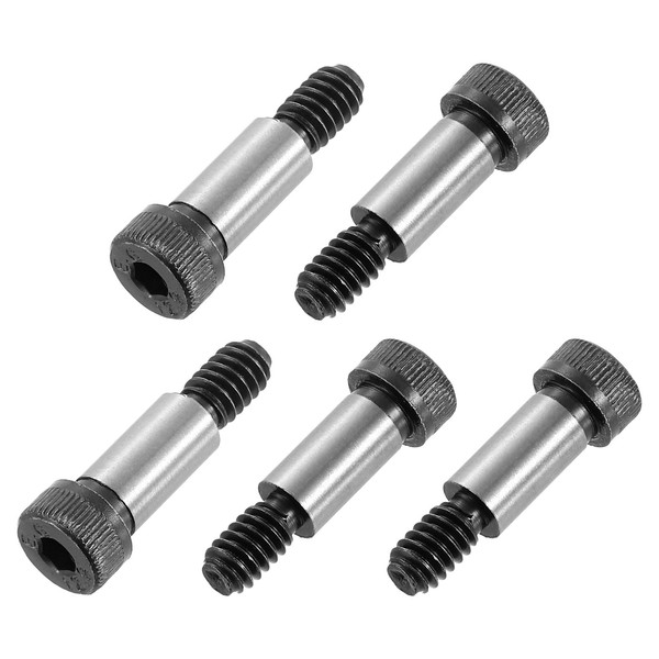 uxcell Alloy Steel Hexagon Socket Head Shoulder Screws Bolts, 5/8"