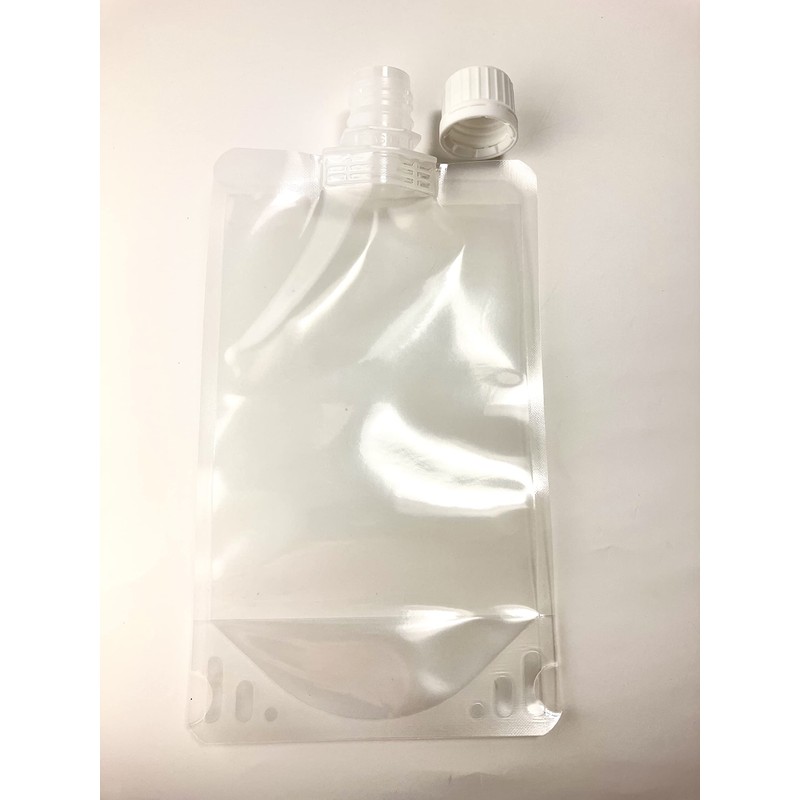 Ibis300 Transparent 10.1 fl oz (300 ml) Cap Pouches with