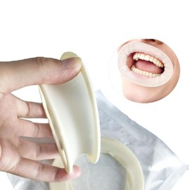 Koultona Koultona White 10 Pcs Set Disposable Rubber Mouth Opener O Shape Rubber Dam Mouth Opener Retractors Intraoral Cheek Retractors