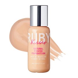 Ruby Kisses Base De Maquillaje Líquida De Cobertura Media, Ligera, Acabado Natural, Maquillaje Facial Para Todo Tipo De Piel, Maquillaje Coreano (Clas