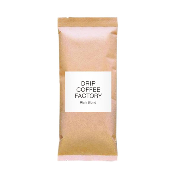 Drip Coffee Factory Rich Blend Coffee (Beans Stays, 7.1 oz (200 g) x 1 Bag))