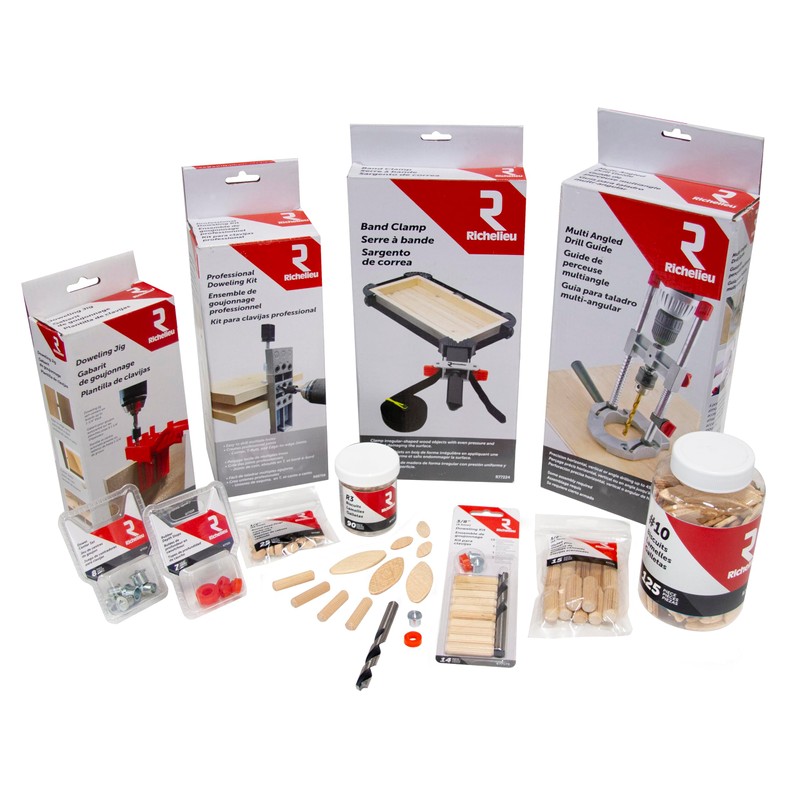 Richelieu R77162 Oval-Shaped Compressed Wood Joining Biscuits, #20, 50 Piece