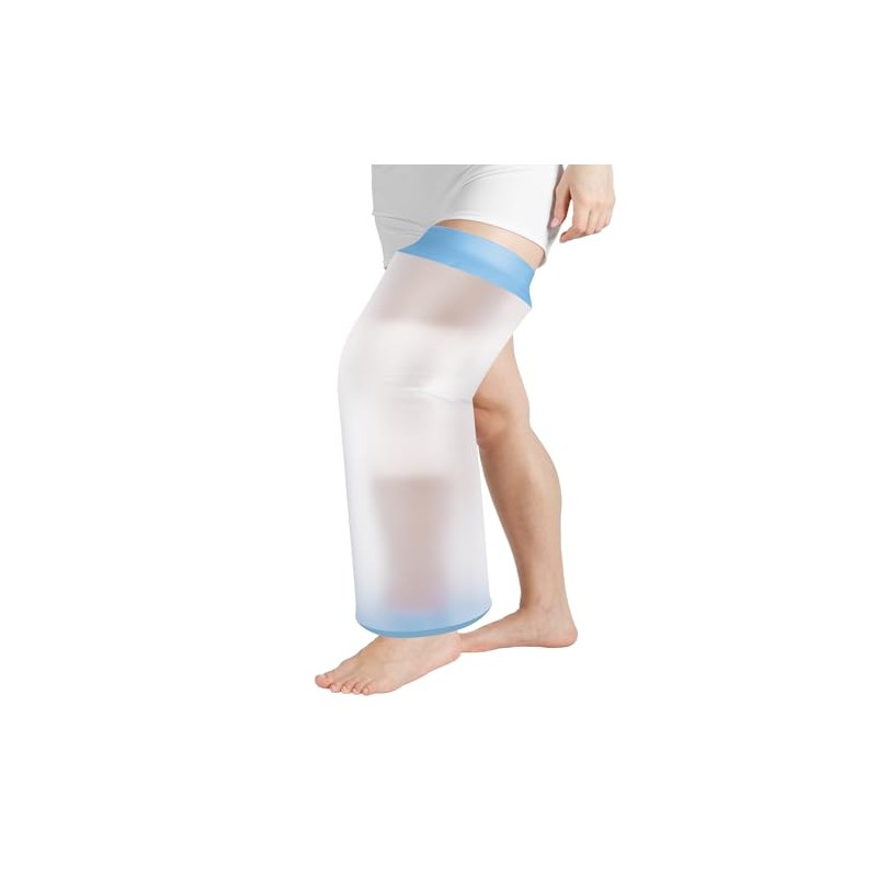 Zolife Knee Cast Cover for Shower Waterproof Bandage Cast Covers
