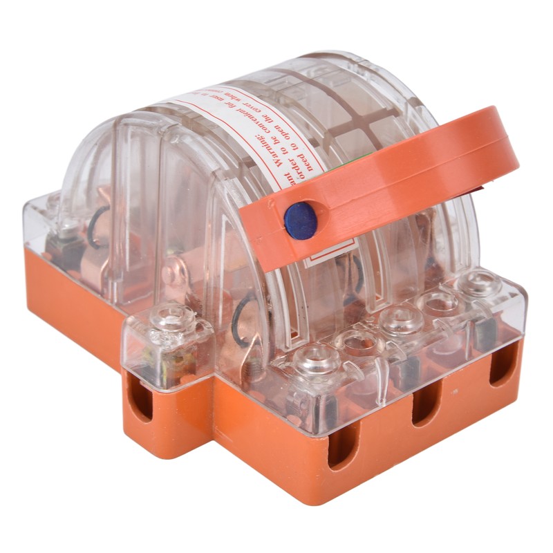 AC 380V 32A 3 Pole Knife Switch with LED Indicator