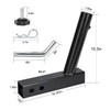 DenForste Hitch Flag Pole Holder, Flagpole Hitch Mount Universal, Angled