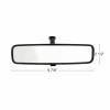 United Pacific 10" Black Day/Night Interior Rearview Mirror Assembly -