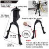 GORIX Bike Kickstand Side Road Mountain Bicycle Adjustable Portable (Flamingo(Global