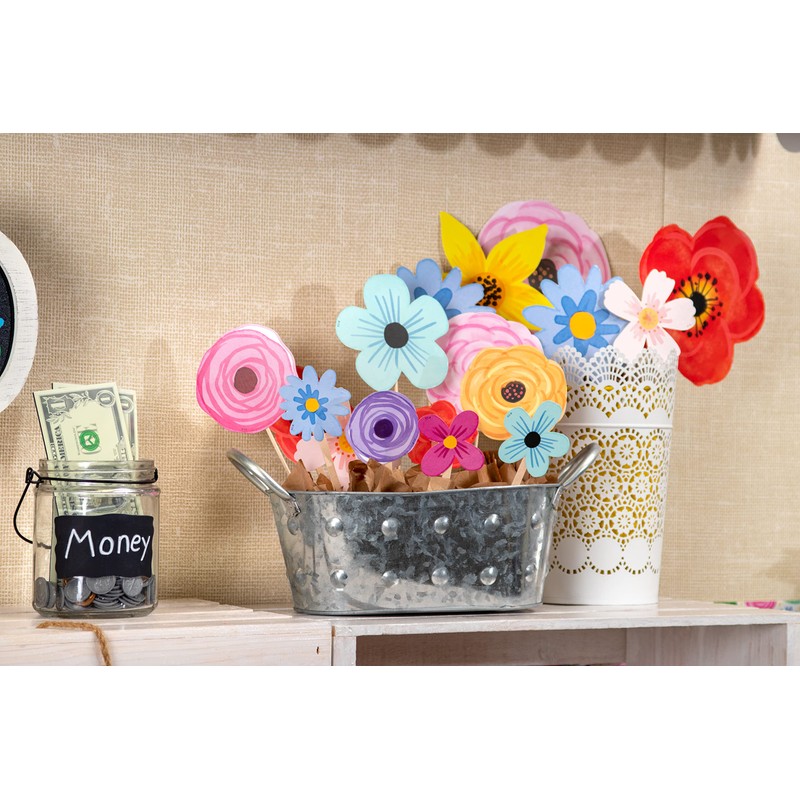 Teacher Created Resources Wildflowers Accents - Assorted Sizes