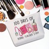 G2TUP 100 Days of Doing Teacher Makeup Bag 100 Days