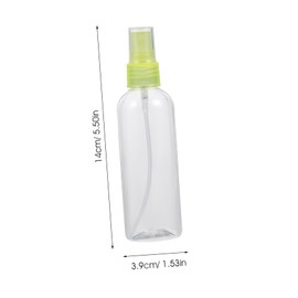 PACKOVE Portable Clear Plastic Spray Bottle Travel Leak Atomizer for Perfume and Cosmetics Easy to Refill Fine Sprayer Random Color Toiletries Container