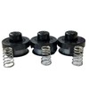 esmusssein 3PACK Strimmer Line & Cover,Spool Line +Cap with Spring