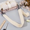 AHANDMAKER 11 Yards Heavy Polycotton Webbing White Webbing Straps 1.5
