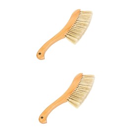 ULTECHNOVO Carpet Cleaning Brush 2pcs Sheets Bristle Brush for Bed Cleaning Brush Bed Brush Bed Dust Brush Sofa Duster Bamboo Rug Cleaning Brush
