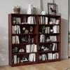 i-VTIES Bookcase Adjustable Storage Shelves,5-Tier Modern Wood Bookcase for Bedroom,60-Inch