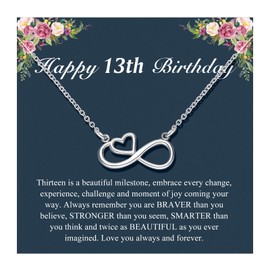 PINKDODO 13th Birthday Gifts for Girls, Birthday Gifts for 13 Year Old Girl,Teen Girl Gifts 13 Years Old Girl Gift Idea for Teen Girls Daughter Granddaughter