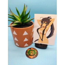 Unbranded (4.5 Inches) Senran Kagura - Homura (Swimsuit) - Water-Resistan