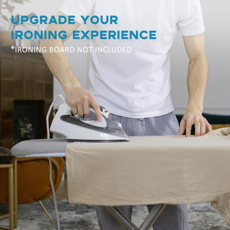 RAINHOL Ironing Board Cover and Pad 15x54, Full Size Extra