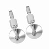 1 Pair 7/8" Round Handlebar Bar End Rear View Mirrors