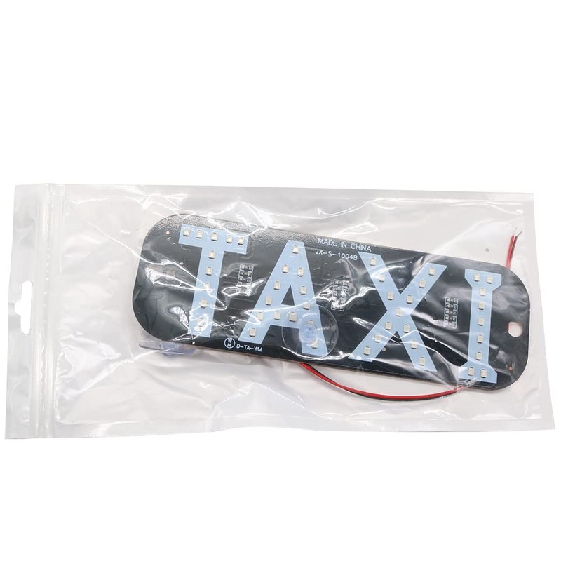 NSKANQI 2pcs Taxi Led Car Windscreen Cab Indicator Lamp 12V