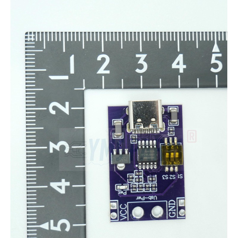 YMS PARTS 5V/9V/12V/15V/20V Fixed Output, USB PD/QC/AFC Compatible, Rapid Charging