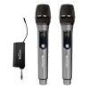 Micrófono Inalámbrico Profesional Uhf Markimton M02 Gris Oscuro