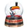 signs-unique Guinness Schneekugel Tukan, 95 mm x 65 mm