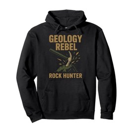 Rock Hound Geology Fossil Hunter Mineral Collector Gift Pullover Hoodie