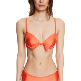 ESPRIT Women's Zaley Beach Pad.plunge.bra Bikini, Coral, 40 EU, coral