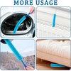 4 Pieces Dryer Vent Cleaner Kit with Dryer Vacuum Hose
