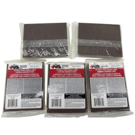 NORTHERN ABRASIVES 5 Medium Grit Foam Sanding Block Wet/Dry Sandpaper Sponge Abrasive Polishing Pad