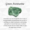 Top Plaza Green Aventurine Crystal Tree Healing Crystal Stone Wrapped
