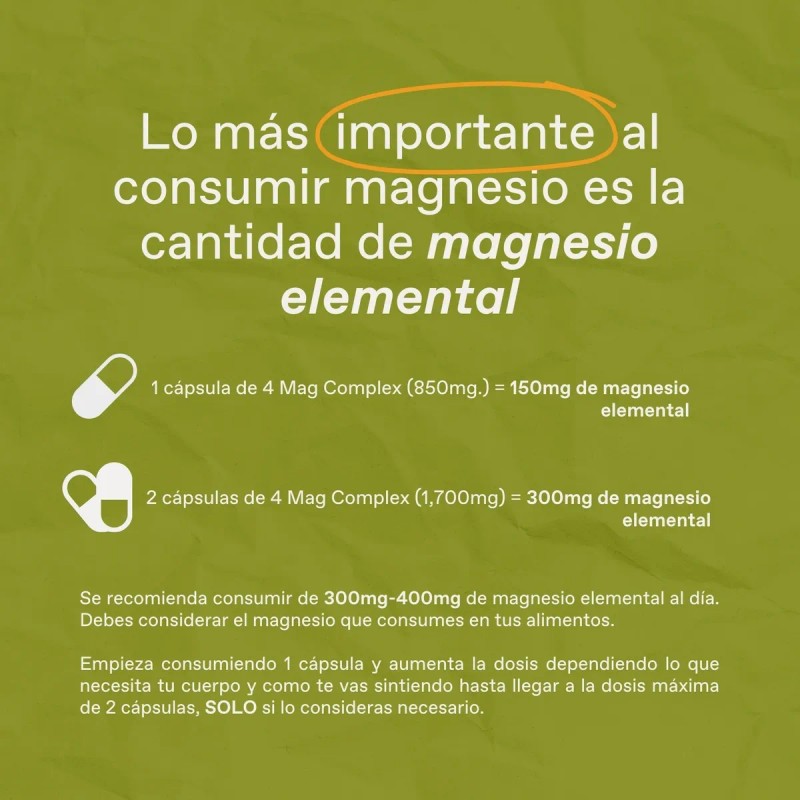Unruled - 4 Mag Complex | Complejo De 4 Magnesios