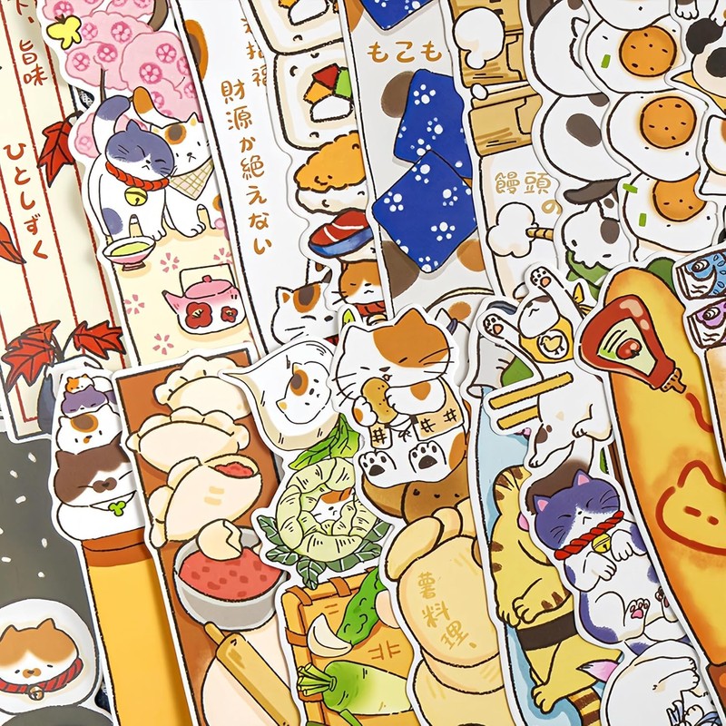 Bookmarks, Bookmarks, Book Markers, Cats, Animals, Set of 30 Message