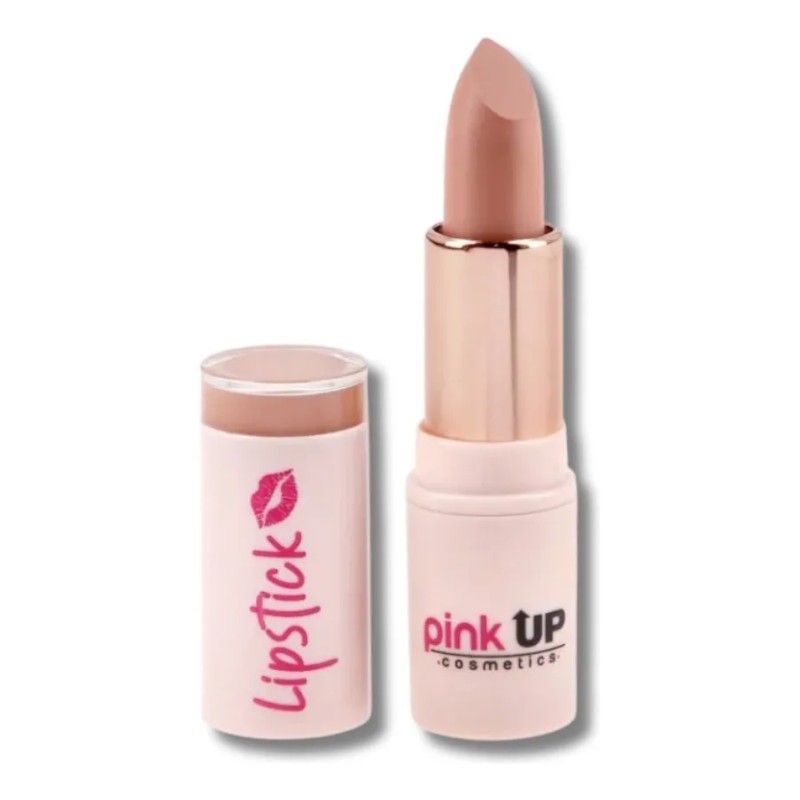 Labial Lipstick Pink Up Mate De Larga Duración