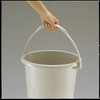 Richell Bucket 15 Type Main Unit Only "D'Spot" Gray