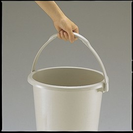 Richell Bucket 15 Type Main Unit Only "D'Spot" Gray