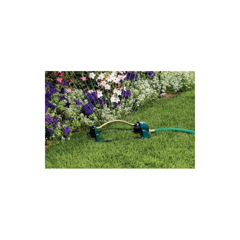 Orbit 18-Hole 3,600 Square Foot Metal Oscillating Sprinkler 58294