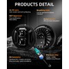 BESURE 2PCS New Anti-glare 7 Inch Round Led Headlights DOT