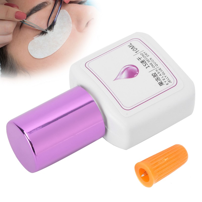 10ml Eyelash Extension Glue Transparent Fast Drying Long Lasting Lashes