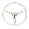Grant 270 Classic Series 15 inch White Vinyl Steering Wheel