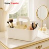 Enjoy Organizer - Small Stackable Plastic Caddy with Handle 6