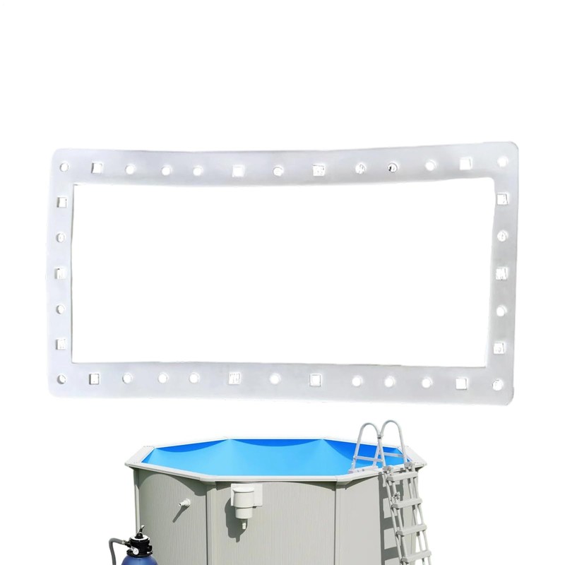 Pool Skimmer Gasket - Pool Gasket Replacement,Stable Flexible Spa Parts