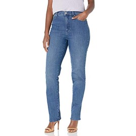 Gloria Vanderbilt Women's Amanda Classic High Rise Tapered Jean Standard, Frisco, 18 Short