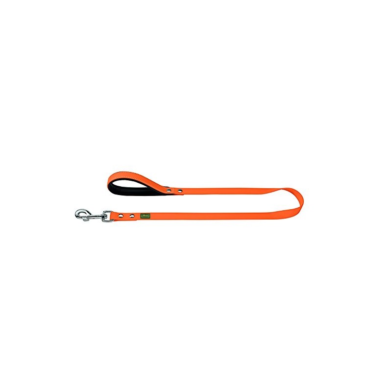 Hunter Convenience Dog Lead Leash Medium Neon Orange