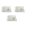 Pack of 12 Table Napkins Kitchen Dining Serviettes Blue Sprig